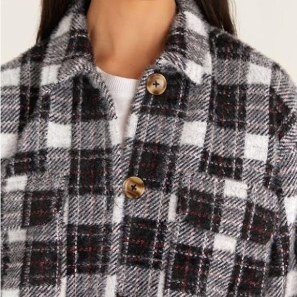 Z Supply Plaid Tucker Jacket Shacket Size XS XSmall - Picture 4 of 12